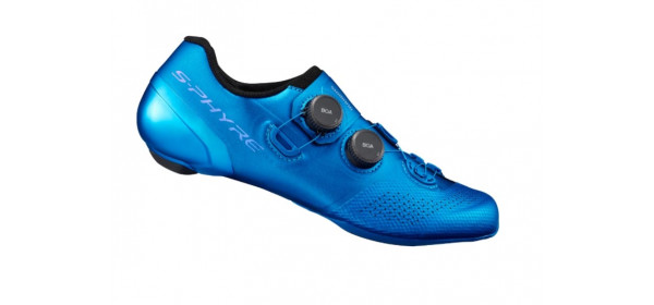 Велотуфли Shimano SH-RC902 голубые