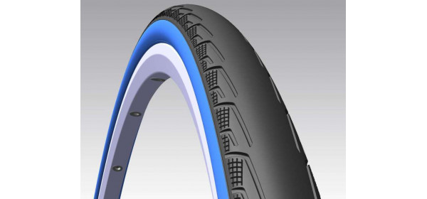 Покрышка  Mitas SYRINX V80 Black/Blue 700x23C